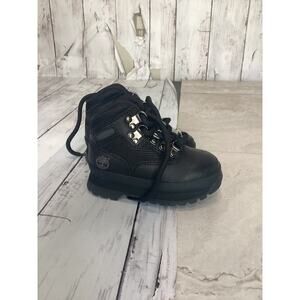Timberland Toddler Boys GT Rally Mid Hiker BOOTS Black Suede Size 5